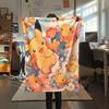 Pikachu  Print Flannel Blanket, High Quality Comfortable for All Seasons, Home Decor, Warmth and Comfort