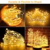 1 Pack 300 LED Solar Curtain Light Outdoor, 8Modes, Fairy Lights, IP44 Waterproof,Garden Wall Christmas Decor 9.8Ftx9.8Ft