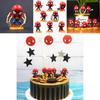 Adorable 8pcs/set Cute Spiderman Mini Figures For Dollhouse And Garden Decor