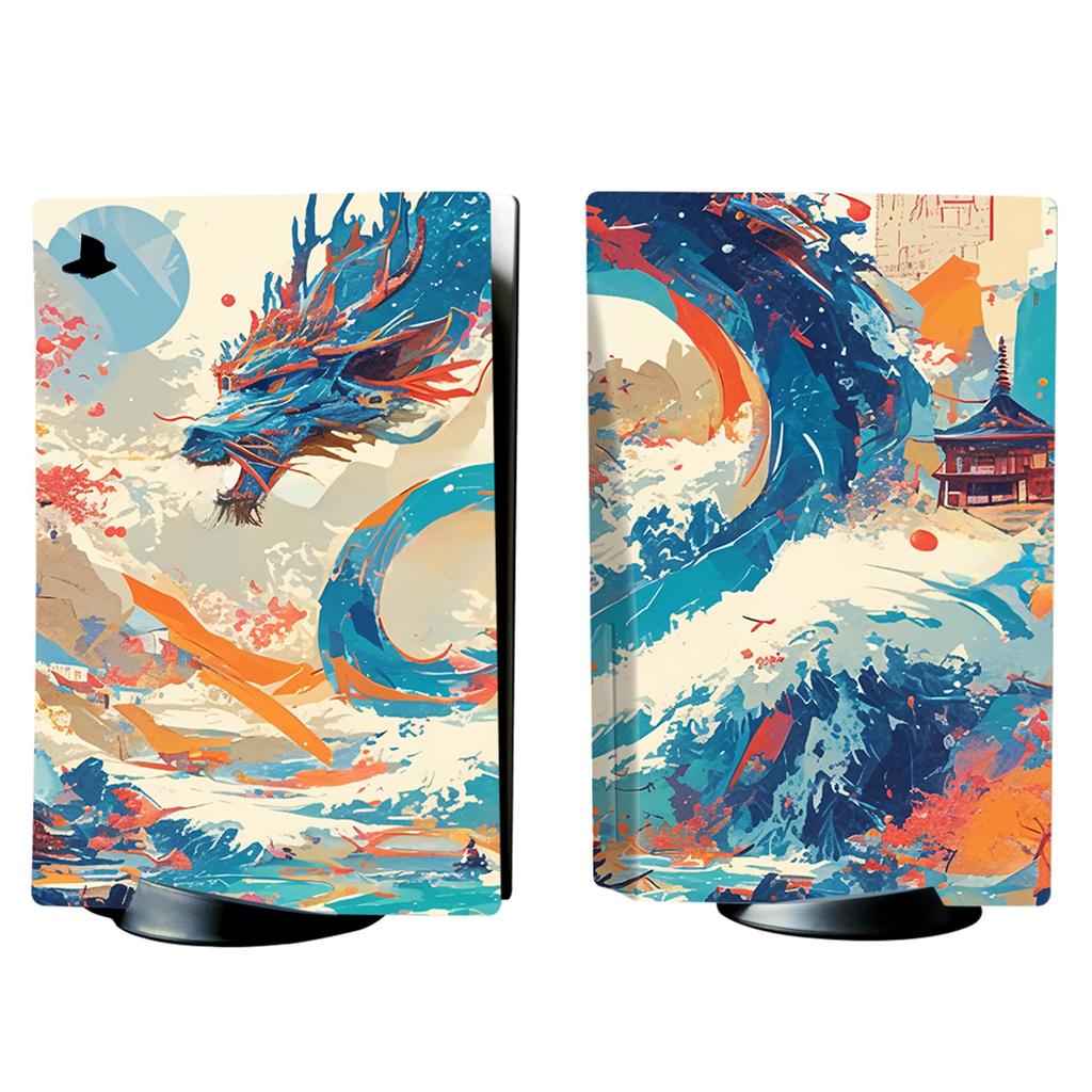 Sticker Sticker for PlayVital Ps5 Console Sticker Vinyl Sticker for Ps5 Controller Headset Remote Control Charging Station (disc Version), & & &