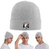 Breaking Through Cute Dog Warm Knitted Cap Winter Knit Bonnet Hat Skullies Beanies Hip Hop Caps for Unisex