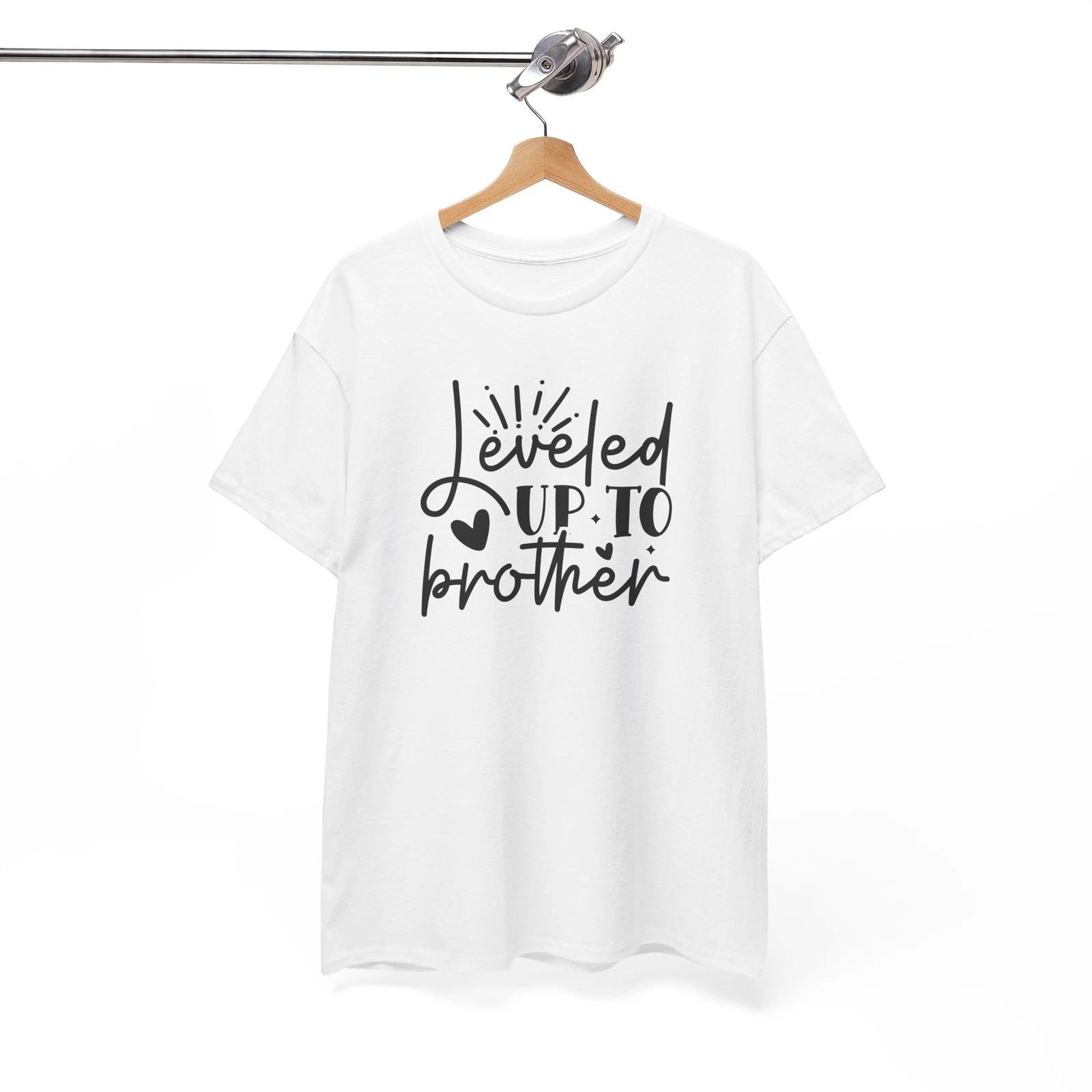Level Brother T-Shirt | Gamer Mode Tee | Fun Video Game Graphic Shirt XL