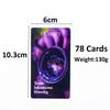 Oracolo Segreti Nascosti del Cuore 10,3*6 cm Carte Situazioni Lucido Mazzo Fiamma Gemella Mazzo Messaggi Emozionali 78 Carte