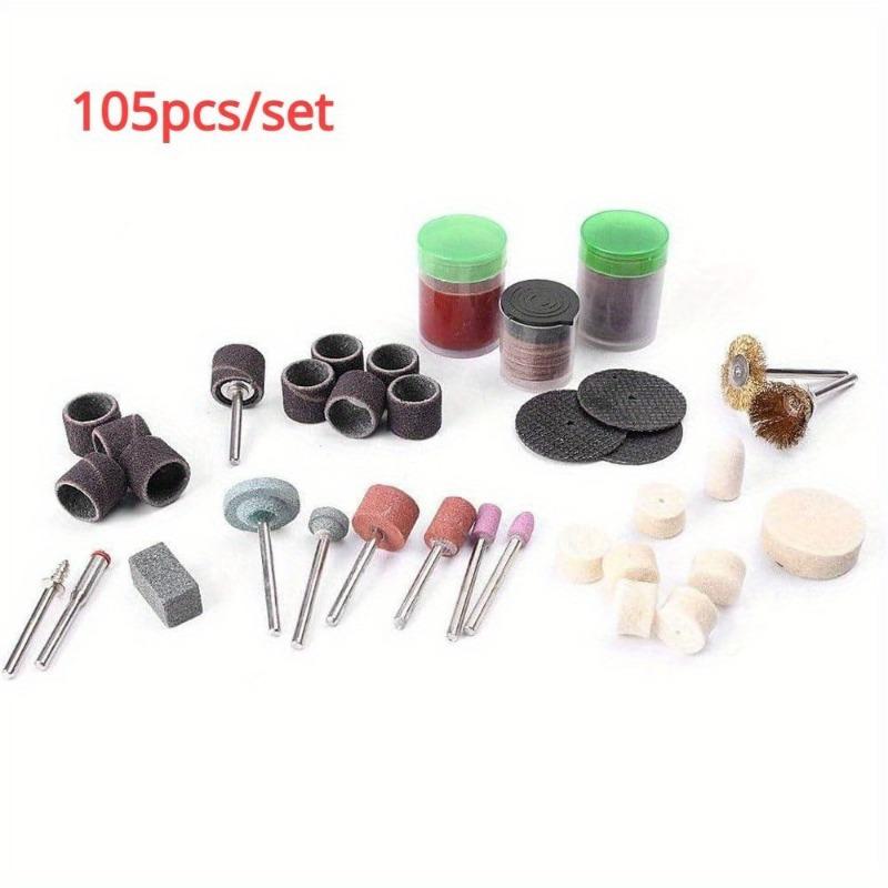 Kit Combinado de Herramienta Rotativa de Pulido Eléctrico Juego de Herramientas de Pulido, Corte y Pulido Juego de Accesorios para Escultura