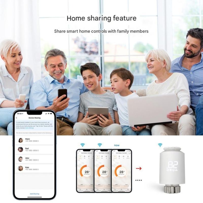 Small Thermostatic Valves Intelligent Temperature Control Valves Energy Efficient Small Valves for Home Heating System