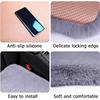 Winter Warm Car Seat Covers 3 Piece Cushion Set Bubble Velvet Soft Synthetic Wool Automobile Seats Cozy Driving