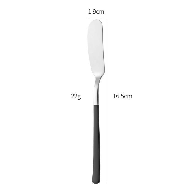 Butter knife 304 stainless steel butter knife cheese jam spreading knife peanut butter bread spreading scraper