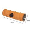 Foldable Double-Layer Cat Tunnel Toy – Suede, Easy Storage, Self-Amusement Pet Supplies