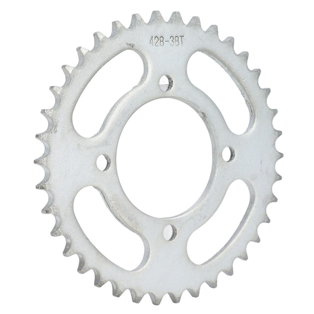 3PCS Motorcycle Rear Sprocket Cog Steel 428 38T Rear Sprocket Cog for ATV 4 Pit Off Road Bike Go Kart