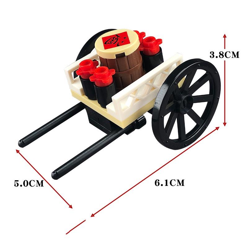 MOC Bricks Chinese Culture Spring Festival Happy New Year Gift Red Envelope Wedding Wine Model City Building Blocks Toys For Kid