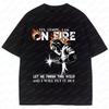 Nuevo Estilo Regalo para Soldador Sí Sé Que Estoy en Llamas Trabajador del Metal Soldador y Soldadura Camiseta Casual Streetwear Camisetas Ropa de Algodón