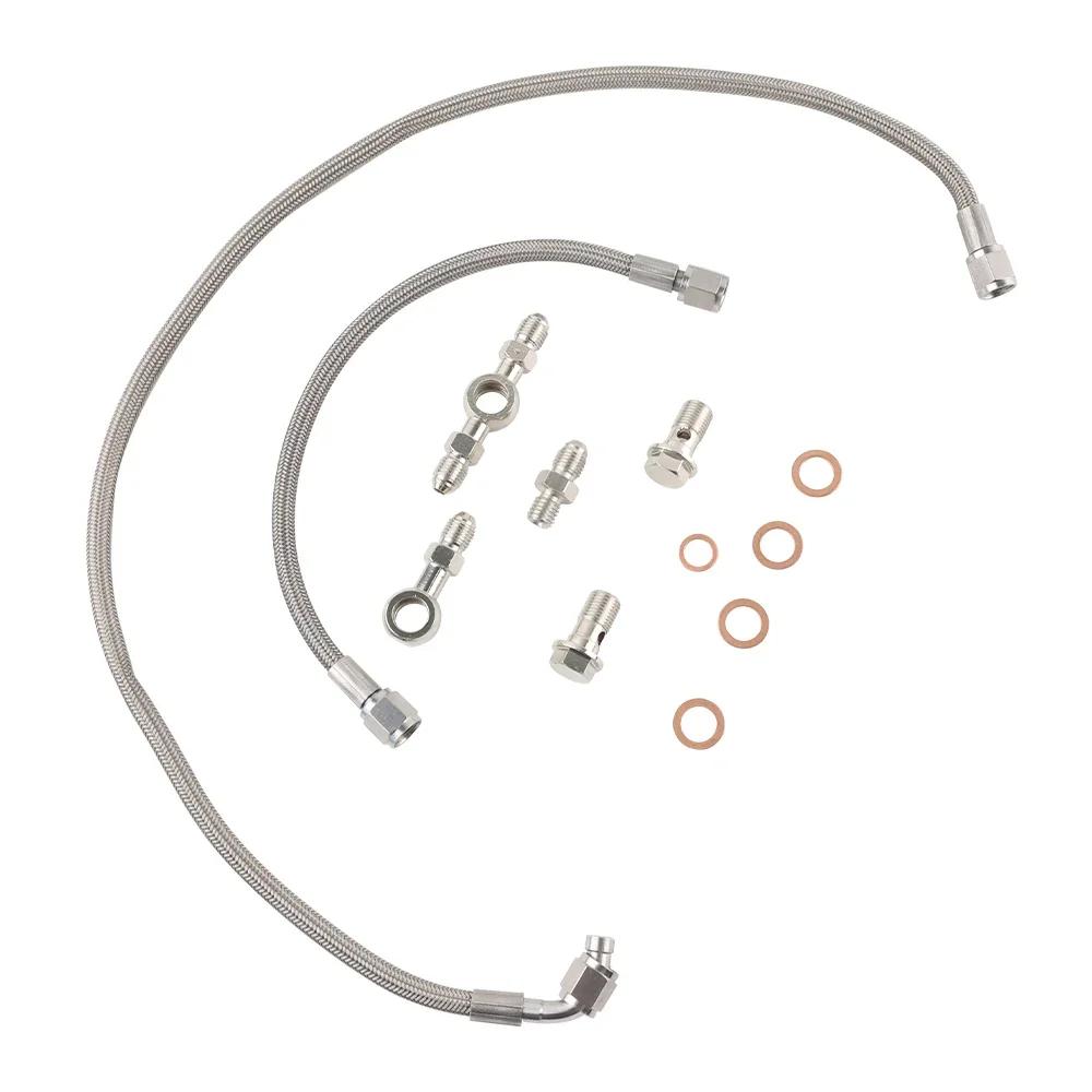 Kit de Durite d'Alimentation en Huile Turbo Haute Performance Pour Subaru AVCS Mitsubishi TD04 TD05 TD06 02-06 Moteur WRX