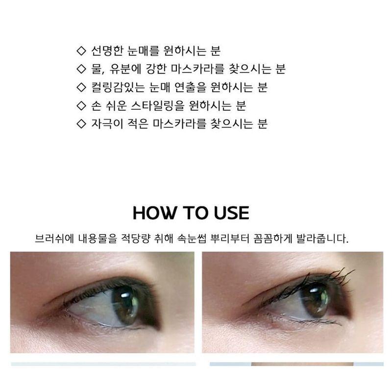 LEBELAGE - Wasserdichte Curling & Lange Wimpern Mascara