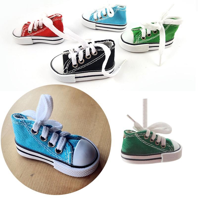 Creativity Cartoon Mini Canvas Shoes Birds Cute Parrot Craft Toys LS