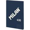 Cahier A4 MILAN - Quadrillage 5x5mm - 48 Feuilles - Papier 95g/m² - Série 1918 - Bleu