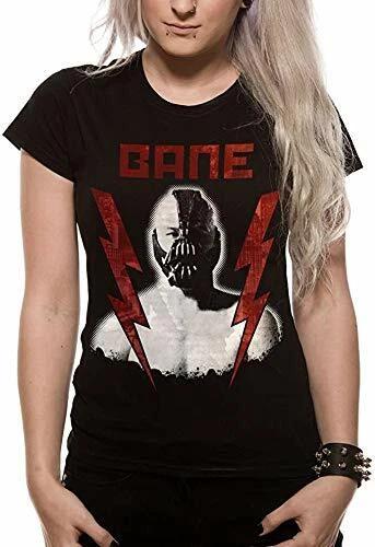 DC Comics The Dark Knight Rises Bane Official T-Shirt [Womens Medium] Black S