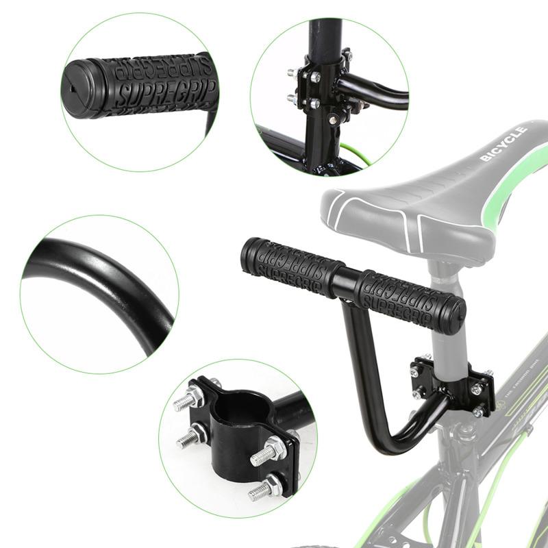 Siège arrière de vélo en cuir PU souple avec coussin, porte-bagages arrière, résistant à l'eau, siège pour enfant avec dossier, accessoires de vélo