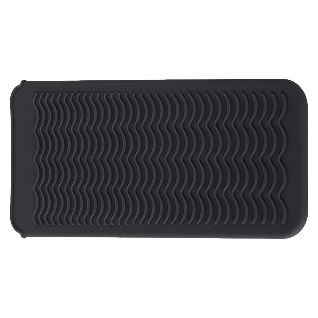 Heat Resistant Silicone Pouch Hair Styling Shaving Tool Anti Slip   Storage Bag Curling Iron Holder