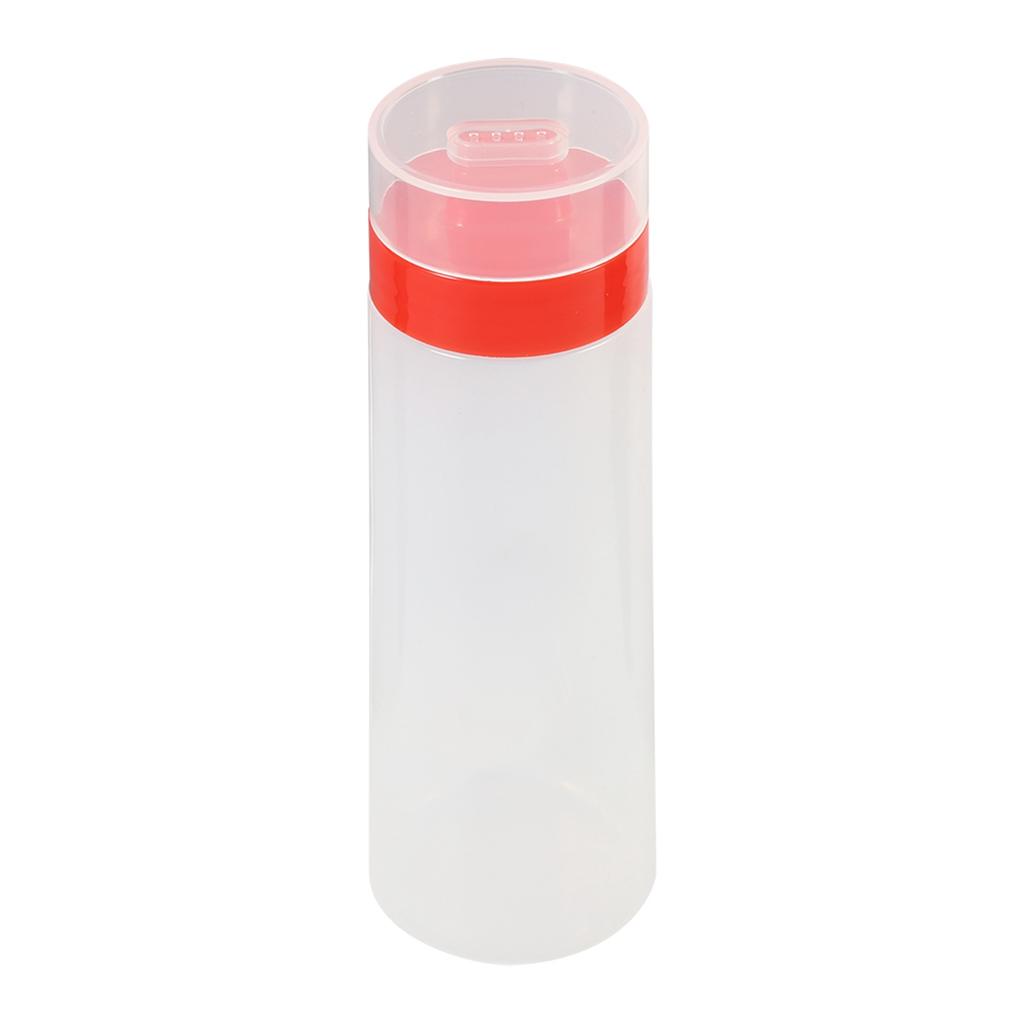 4‑Hole Squeeze Type Sauce Bottle Safe Resin For Ketchup Jam Mayonnaise Olive Oil Yellow/Red