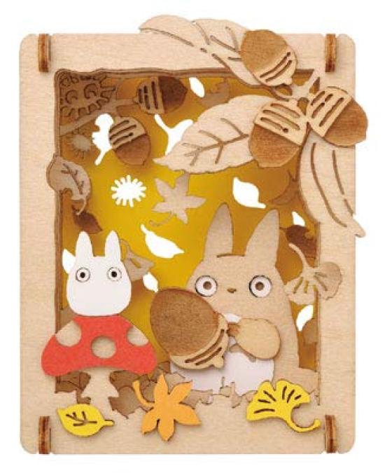 

Paper Theater -Wood Style- My Neighbor Totoro PT-W02 Acorn Finder