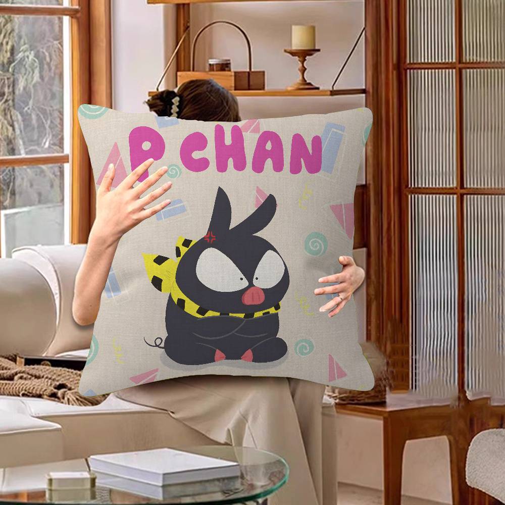 

Anime Cute Ranma P Chan Ryogas pig Cushion Cover Car Throw Pillow Case For Sofa Car Christmas Gift 40x40cm 45x45cm 30x30cm