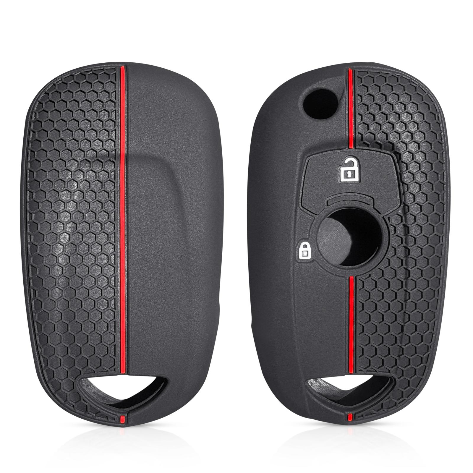 

For Opel Vauxhall Astra K Corsa E Mokka X. 2015-2019 Silicone Key Fob Replacement Car Key Cover Keychain Holder Caps
