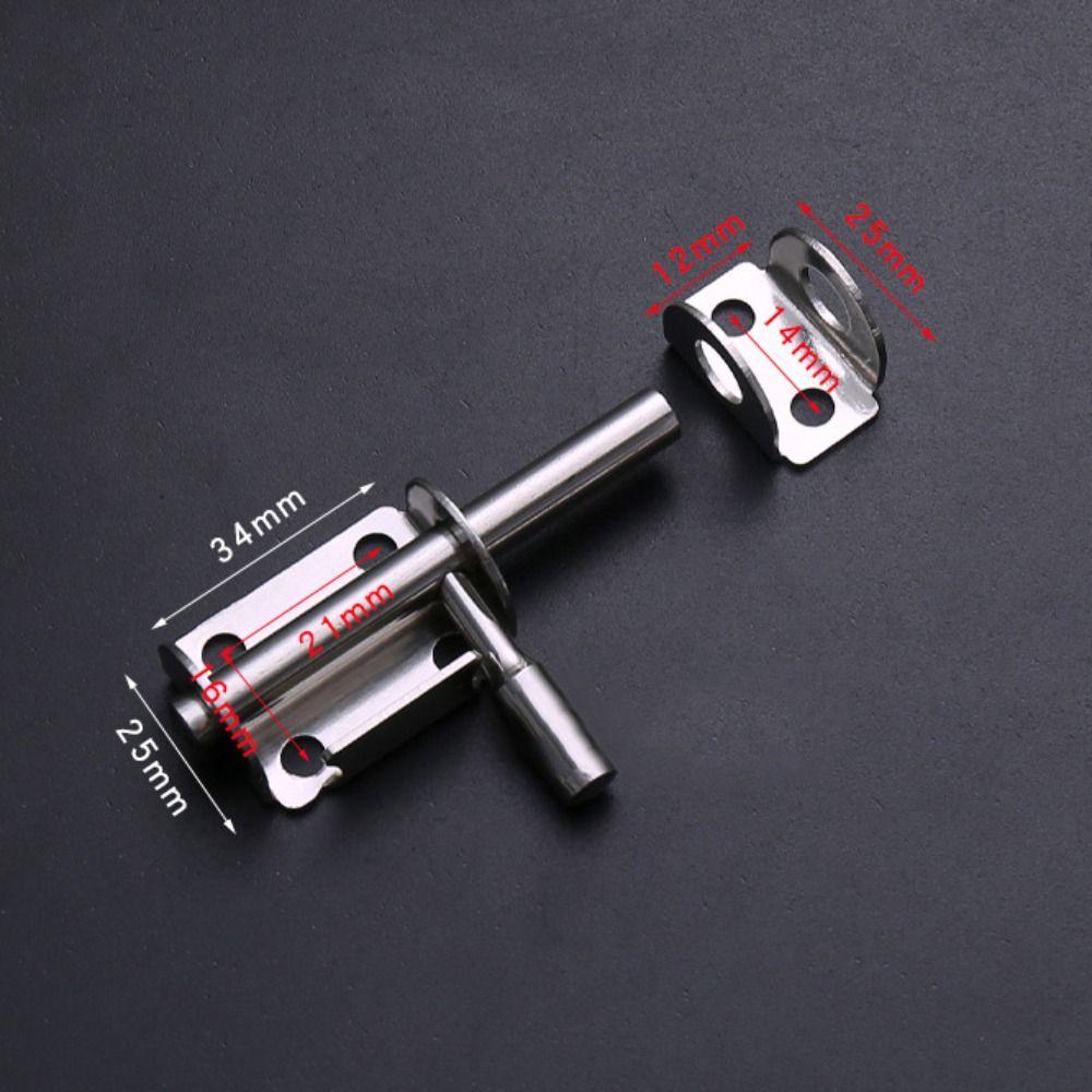 Anti-theft Door Locks Sliding Toilet Door Lock High Quality Pet Cage Latch  Home Hardware