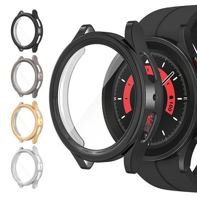 TPU Protective Case For Samsung Galaxy Watch 5 Pro 45mm Full Screen Protector Shell Bumper Cover
