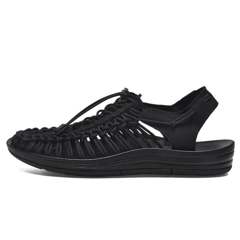 Large Breathable Sandals for Women, Casual Woven Sandals, Beach Women's Shoes, Couple's Shoes