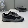 Men'S Retro Sport Casual Training Shoes Classic Dequn Flat Bottom Running Shoes Breathable Synthetic Upper Eva Insole