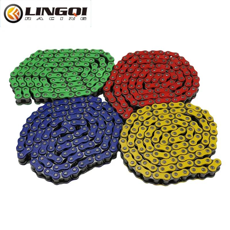 LINGQI RACING 428H-110L Transmission Roller Chain Master Link For 50cc 70cc 90cc 110cc Dirt Bike ATV Quad Scooter Mini Bicycle