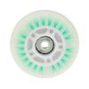 4 bucăți 76/80 mm cu LED-uri de patinaj luminos intermitent, patine cu rotile în linie, pantofi, roți