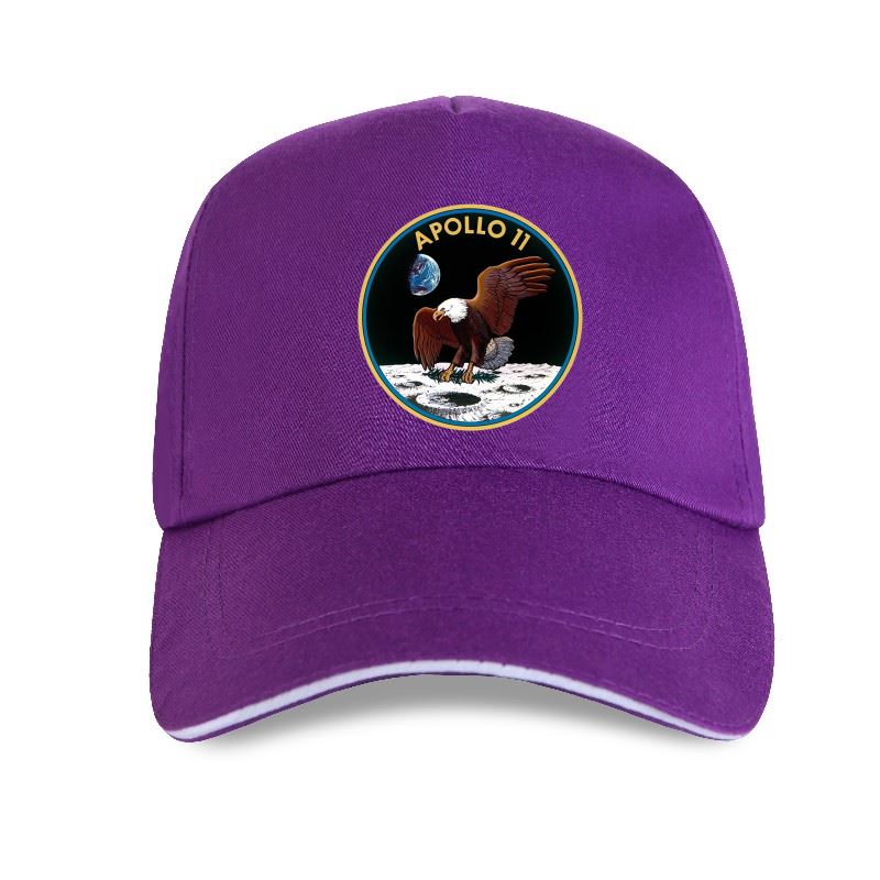 Lomoney Casual Style Baby Baseball cap Printed With Apollo 11