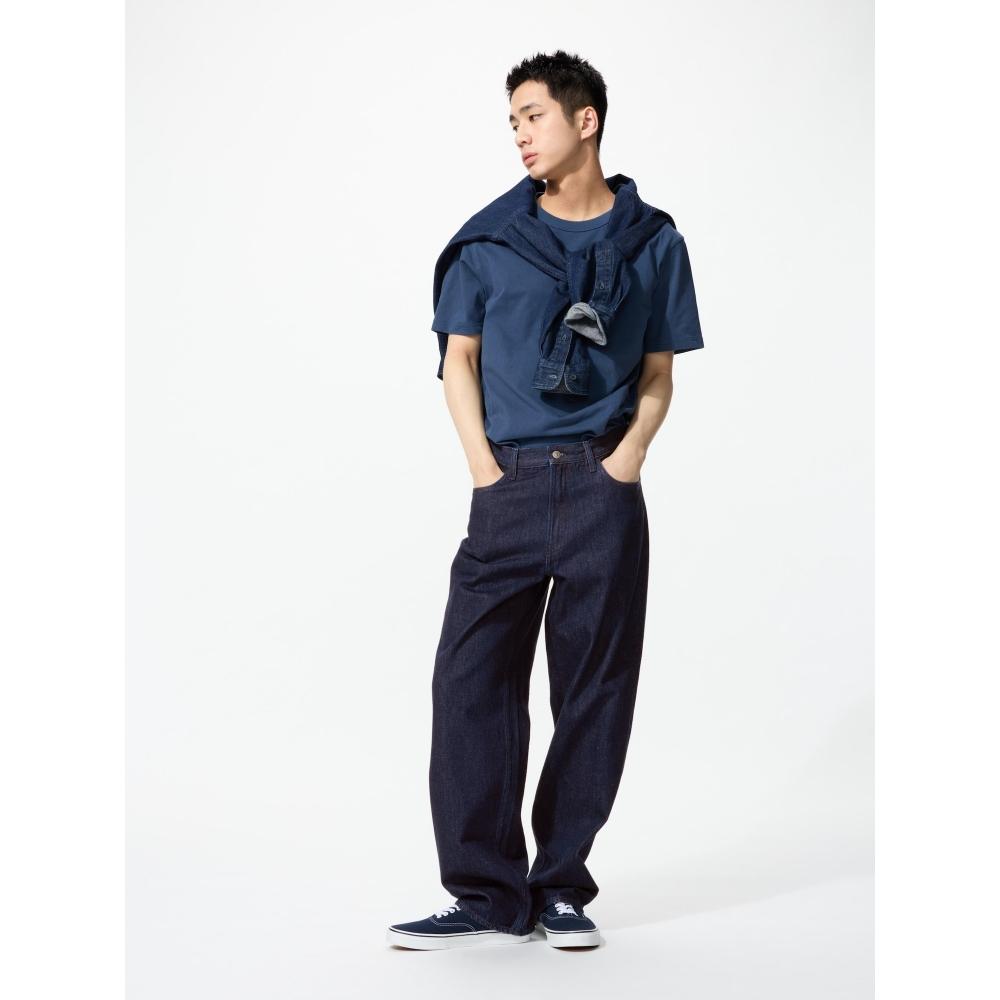 Uniqlo Japan Wide Straight Jeans Long