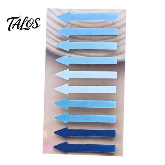 File Marking Tags Arrow Index Tab Stickers, Translucent PET Page Markers, Adhesive Markers Colorful Sticky Flags for Organizing Book And Dividers