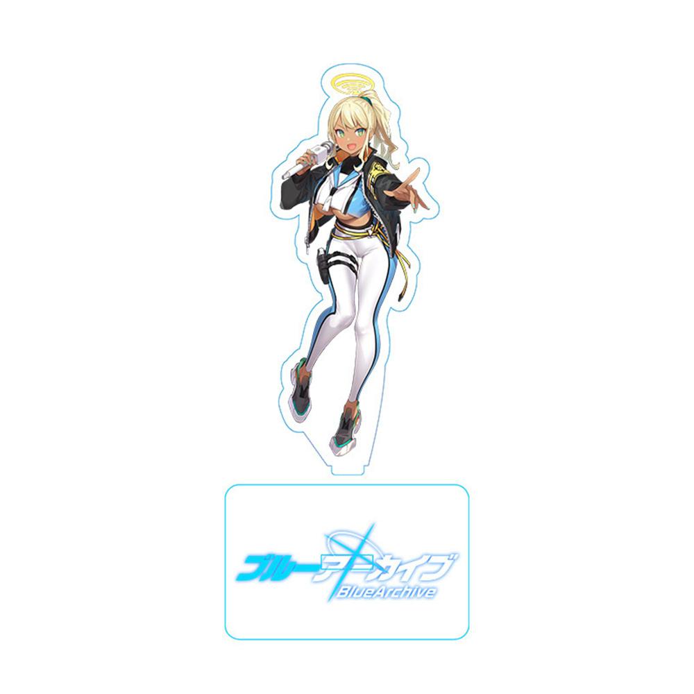 Hot Anime Blue Archive Takanashi Hoshino Cosplay Game Acrylic Action Figure Stand Model Toy Decor Prop Fans Collection Gift