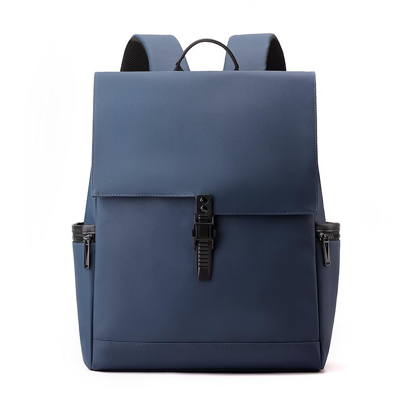 Schulranzen für Herren mit großem Fassungsvermögen, einfarbig, Business-Rucksack