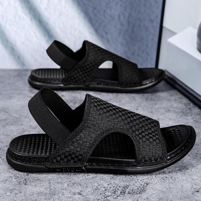 Sandals Men's 2025 New Summer Casual Beach Shoes Summer Breathable Outdoor Personalized Cool Slippers Non-slip Wading Shoes