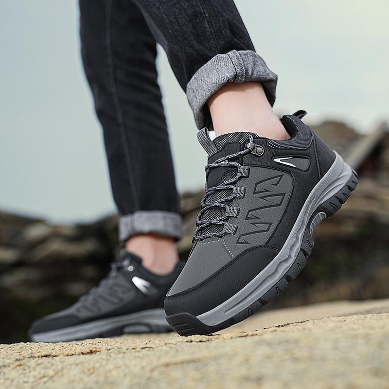 Fashion Large Size 48 Men's Hiking Shoes Outdoor Casual Sports Waterproof and Non-slip Camping Hiking Wear-Resistant Climbing Trekking