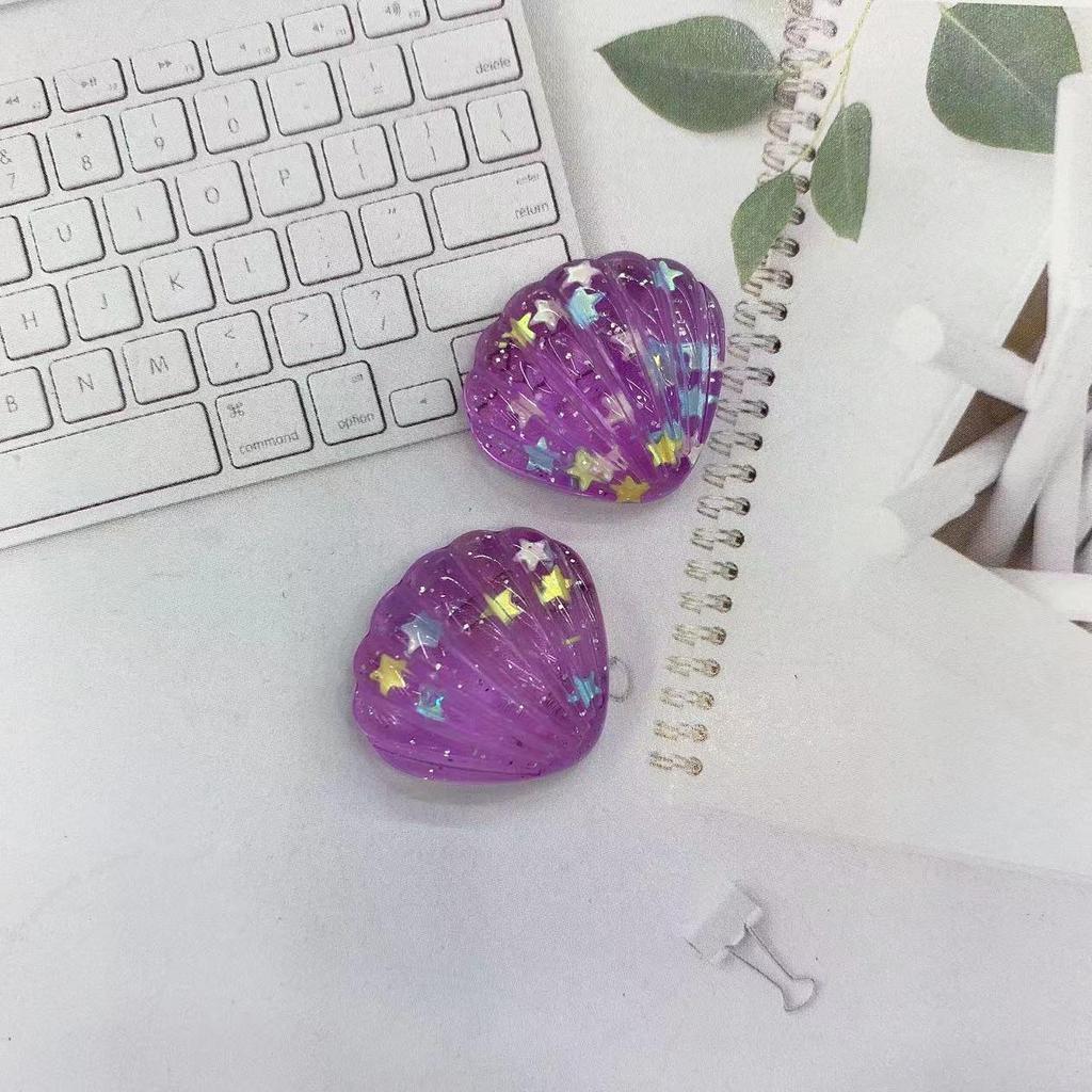 DIY Resin Sequin Imitation Shell Phone Case, Shoe Buckle, Storage Box & Ornament Supplies