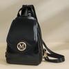 Flip-top Ladies' Small Backpack: Fashionable Casual Simple and Large-capacity Double-shoulder Backpack