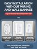 433MHz RF Wireless Doorbell EU/US Battery Powered 100M Long Range Smart Home Door Bell with 38 Chimes for House Apartment Hospital Elderly Call