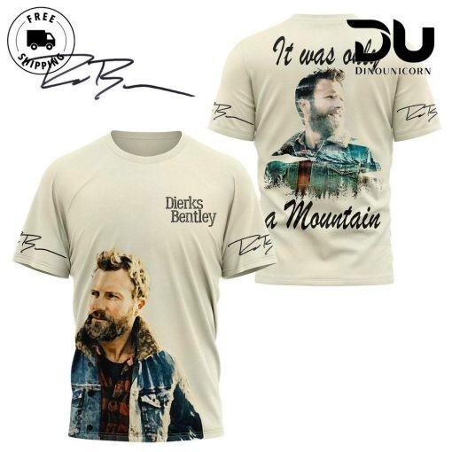 rare Dierks Bentley The Mountain 3D Gift Fans S-234XL T-Shirt A457 S