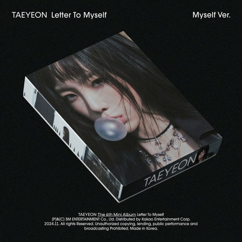 

TAEYEON - 6th Mini Album: Letter To Myself [Myself Ver.] (Smart Album)