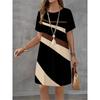 Summer T-shirt Dress Women Retro 3d Print Mini Dresses Comfortable Plus Size 8XL Beach Casual Breathable Soft Dress