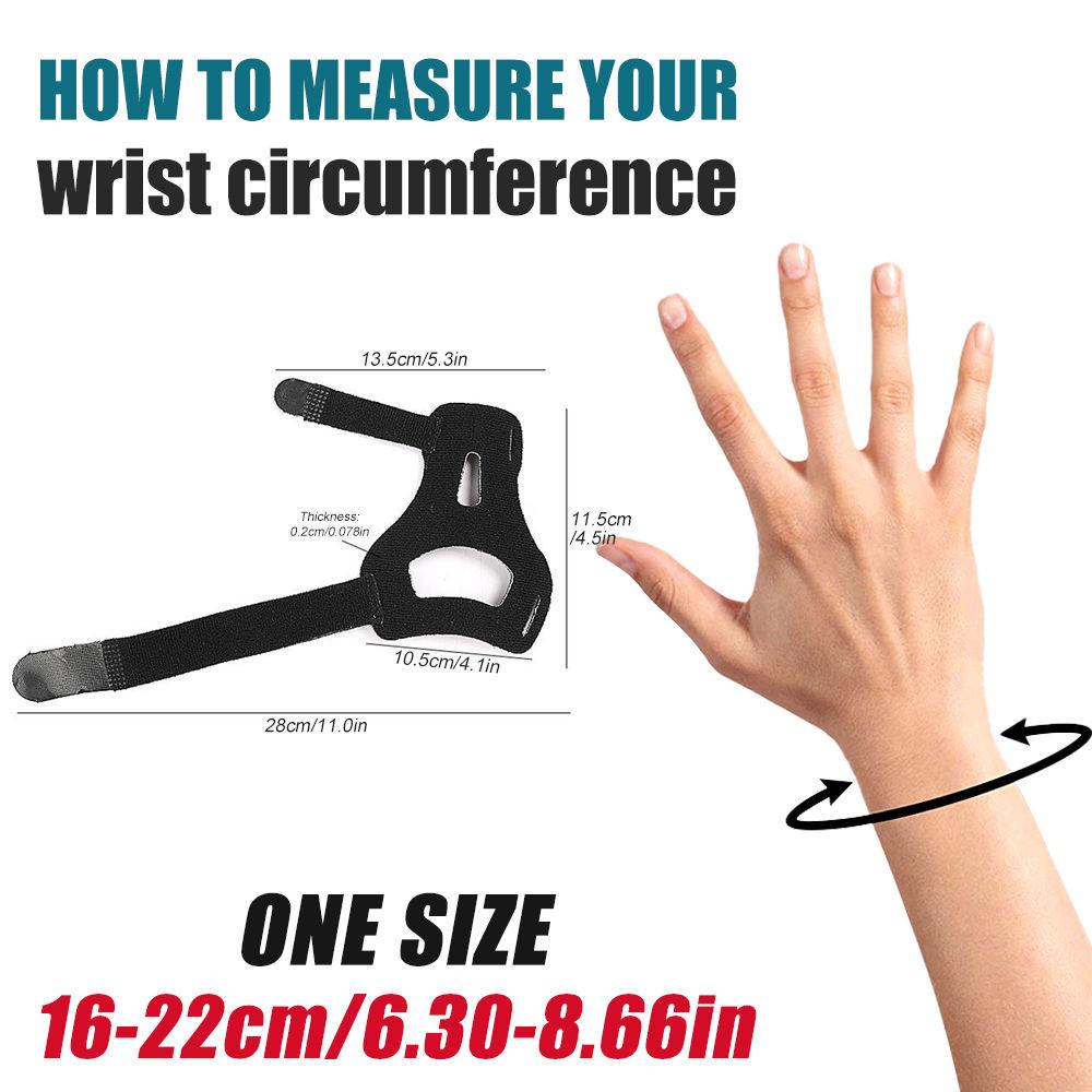 1Pcs Adjustable Thumb Brace Night Support for Pain Relief, Arthritis Tendonitis Carpal Tunnel, Wrist and Thumb Support Stabilizer