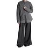 CleanFit Men's Retro Knit Cardigan Sweater - American Style, Autumn/Winter, Loose Fit