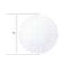 Disposable Round Lace Oil Absorbing Paper Liners