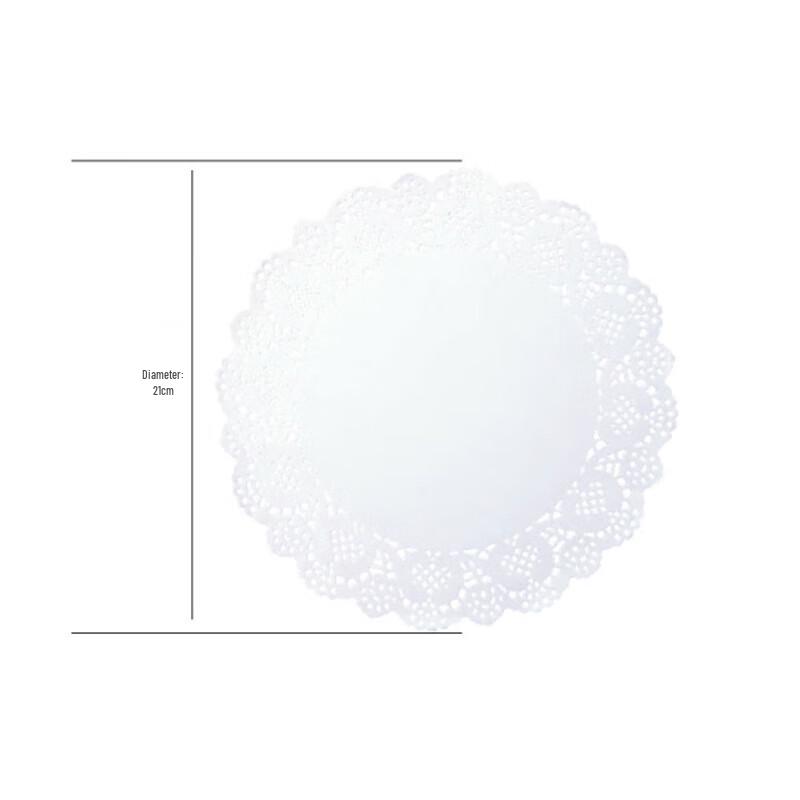 Disposable Round Lace Oil Absorbing Paper Liners