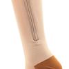 2 Pairs Sports Pressure Stockings Compression Zipper Stockings Long Leg Stretch Socks LXL